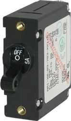 Picture of Blue Sea Systems 7224BSS AA1 Toggle Circuit Breaker 40 Amp Black