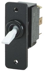 Picture of Blue Sea Systems 8204-BSS SPST Toggle Panel Switch OFF-ON