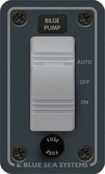 Picture of Blue Sea Systems 8263-BSS Bilge Pump Control Panel - Horizontal Mount