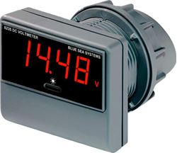 Picture of Blue Sea Systems 8235-BSS DC Digital Voltmeter 0-60V Panel Mount