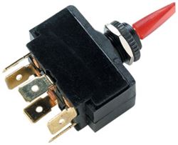 Picture of Seachoice 12221 Illuminated Toggle Switch 12V Red Paddle