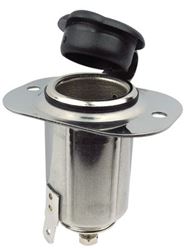 Picture of Seachoice 15131  12V 304 Stainless Steel Power Socket
