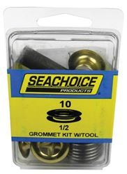 Picture of Seachoice RP-BP9704SC  Grommet Kit With Tool
10 Sets - 1/2" Grommets