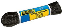 Picture of Seachoice 40511 Braided Utility Line 1/8" x 100' Black Marine Rope