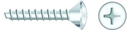 Picture of Seachoice RP-SC606CH  Chrome Plated SS Phillips Tapping Screw - Oval Head, #14 x 1"