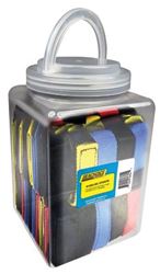 Picture of Seachoice 36361 Hook and Loop Cable Ties Bundling Straps 12 Inch 100 Pack