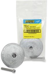 Picture of Seachoice 95606  Rudder & Trim Tab Anode w/Allen Screw, Magnesium, Model R2, Size 2-13/16" dia. x 1/2"