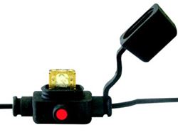 Picture of Seachoice SC11273 Indicating ATM In-Line Fuse Holder 20 Amp 16/2 Gauge Wire