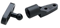Picture of Seachoice 35971 Seachoice Black Plastic Door Catch (1 Pair Per Pack)
