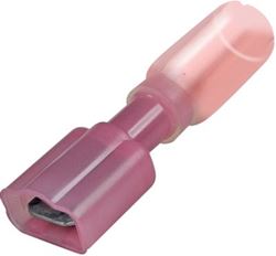 Picture of Seachoice 60273  3-to-1 Heat Shrink Insulated Quick Disconnect, 22-18 Ga., 0.187" Female, Red, 25-Pack