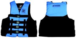 Picture of Seachoice 85137 Evoprene Multi-Sport Life Jacket USCG Level 70 XL Blue/Black