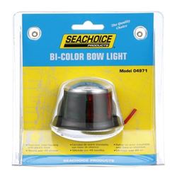 Picture of Seachoice 04971 Bi-Color Bow Navigation Light Stainless Steel Horizontal Mount