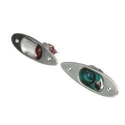 Picture of Seachoice 05151 Stainless Steel Navigation Side Lights Flush Mount Pair
