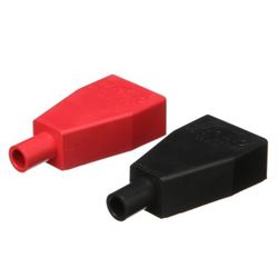 Picture of Seachoice 50-13691 Standard Rubber Battery Terminal Covers Red and Black