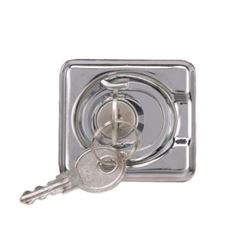 Picture of Seachoice 35511 Seachoice Locking Lifting Ring, Stamped 304 Stainless Steel, Includes 2 Keys