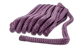 Picture of Seachoice 39931 Seachoice Double-Braid Nylon Dock Line w/ Eye Splice, Pre-Shrunk, Heat Stabilized, 3/8 In. X 15 Ft., Burgundy