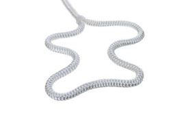 Picture of Seachoice 40121 Double-Braid Nylon Dock Line 1/2" x 20' White with Eye Splice