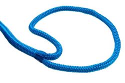 Picture of Seachoice 40301 Double-Braid Nylon Dock Line 3/8" x 15' with Eye Splice Blue
