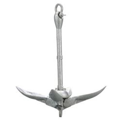 Picture of Seachoice 41030 Folding Grapnel Boat Anchor 9 Lbs Galvanized Iron