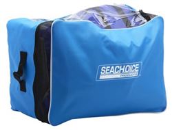 Picture of Seachoice 85518 Seachoice General Purpose Life Vest, 4-Pack with Bag, Blue, Universal Adult XL Size, Fits Chest 40-60 in, USCG/TC Approved