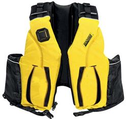 Picture of Seachoice 9007XXL/3XL-YELBLK85976 Adult Canoe Kayak Life Jacket Type III PFD Yellow Black 2XL/3XL