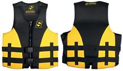 Picture of Seachoice 85129 Evoprene Multi-Sport Life Jacket 3XL USCG Level 70 Yellow/Black