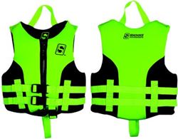 Picture of Seachoice 85141 Seachoice Evoprene Multi-Sport Life Jacket - Child - Green/Black, USCG Level 70