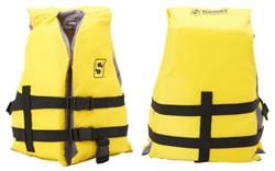 Picture of Seachoice 86513 Child Life Vest USCG Approved Yellow 33-55 lbs