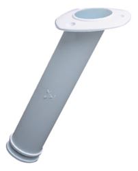 Picture of Seachoice 89251  30 Degree Plastic Rod Holder With Injection Molded ABS Flange - White