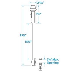 Picture of Seachoice 06131 Bi-Color Portable Battery Operated Bow Navigation Light