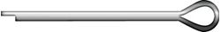 Picture of Seachoice RP-SC1203 Stainless Steel Cotter Pin 1/8" x 1-1/2" (100 Pack)