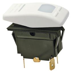 Picture of Seachoice 50-11011 Illuminated Rocker Switch with White LED Indicator