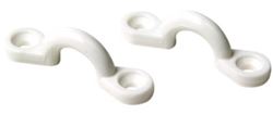 Picture of Seachoice 28871 White Nylon Eye Strap - 4 Pack