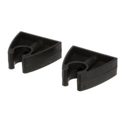 Picture of Seachoice 72051 Seachoice Rubber Organizing Storage Clip, Black, Set of 2, One size