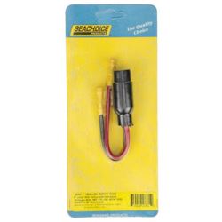 Picture of Seachoice 13761 Seachoice Trolling Motor Plug, Straight Female, Motor Side, 6 in. Lead Wires
