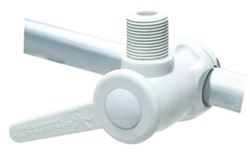 Picture of Seachoice 19561  Nylon Antenna Rail Mount - White