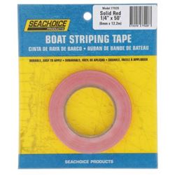 Picture of Seachoice 77928 Self-Adhesive Boat Striping Tape 1/4" x 50 ft Red Vinyl