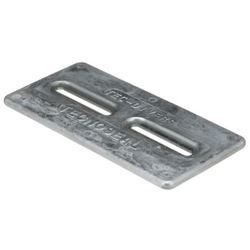 Picture of Seachoice 95613 Aluminum Hull Plate Anode 12" x 5" x 1/2"