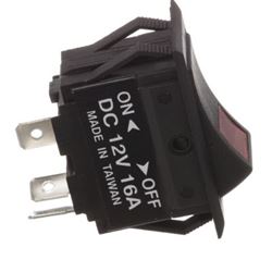 Picture of Seachoice 12421 Illuminated Rocker Switch 3 Terminal On/Off 15A 12V