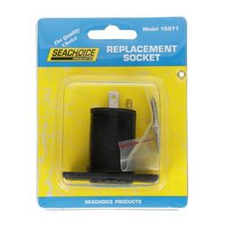 Picture of Seachoice 15011 12V Accessory Socket with Weather Seal Cover