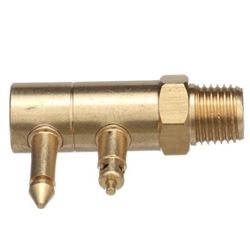 Picture of Seachoice 20501 Male Fuel Connector Tank Fitting 1/4 NPT Brass Evinrude Johnson