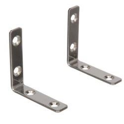 Picture of Seachoice 37551 Marine-Grade 90-Degree Angle Bracket Stainless Steel 2-3/8 in Pack of 2