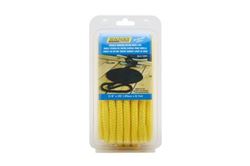 Picture of Seachoice 39901 Seachoice Double-Braid Nylon Dock Line w/ Eye Splice, Pre-Shrunk, Heat Stabilized, 3/8 In. X 20 Ft., Yellow