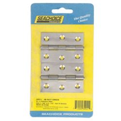 Picture of Seachoice 34911 Seachoice Marine-Grade Butt Hinges, 18-8 Stainless Steel, 2-1/2 in. X 1-5/8 in., Pack of 2