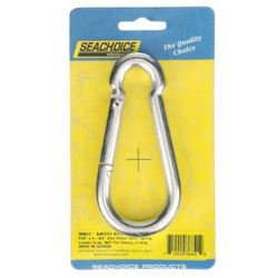 Picture of Seachoice 50-36841 Spring Loaded Hook Zinc-Plated Steel 4-3/4 Inch