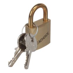 Picture of Seachoice 37231 Solid Brass Marine Padlock 2 Inch with Keys