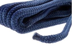 Picture of Seachoice 39851 Double-Braid Nylon Dock Line 1/2" x 15' Navy with Eye Splice