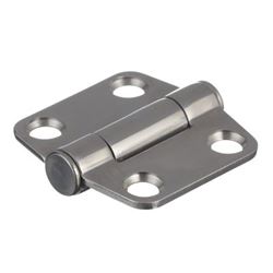 Picture of Seachoice 50-34811 Center-Barrel Friction Hinge 316 Stainless Steel 1-1/2 x 1-9/16 in Pair