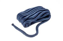 Picture of Seachoice 39861 Double-Braid Nylon Dock Line 1/2" x 20' Navy Blue with Eye Splice
