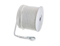 Picture of Seachoice 40721 3-Strand Twisted Nylon Anchor Line 3/8 In x 150 Ft White
